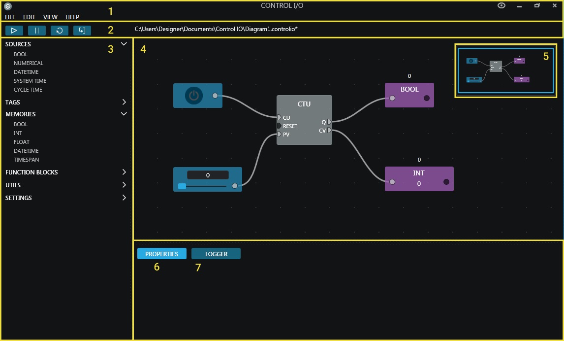 Getting Started - CONTROL I/O