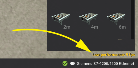 low performance indicator