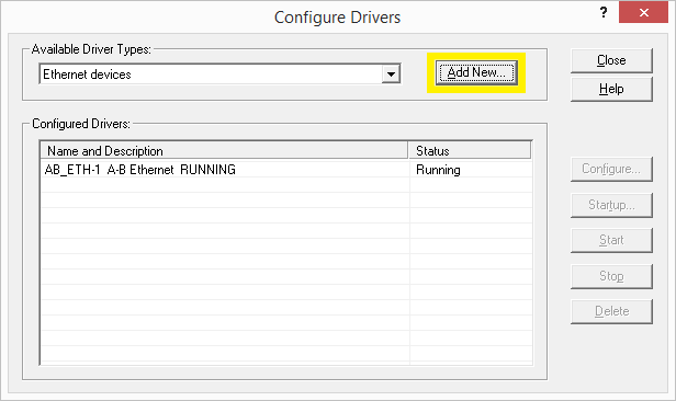 add ethernet devices driver
