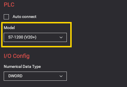 driver config